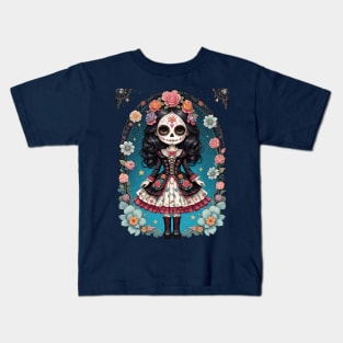 Dreamy Daybreak Doll Kids T-Shirt